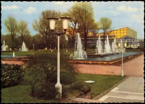 Ansichtskarte Essen (Ruhr) ESSEN GRUGA-Halle im GRUGA-Park 1965