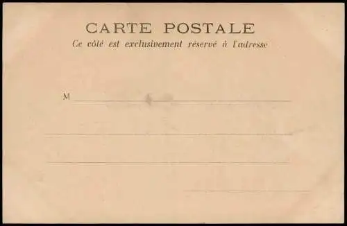 CPA Paris Trocadéro. 1906