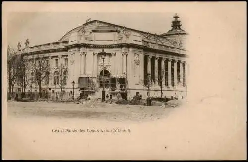 CPA Paris Grand Palais des Beaux-Arts. (Côté sud). 1906