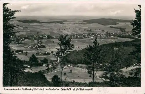 Neukirch Lausitz  Wjazońca Valtental m. Elisabeth- u. Bethlehemstift 1952