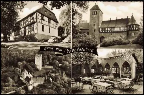 Sillium-Holle (LK Hildesheim) Burg Wohldenberg 4 Bild mit Waldgaststätte 1966