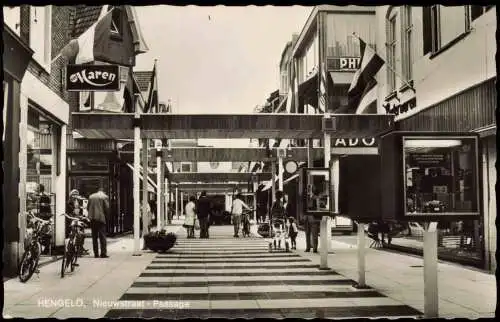 Postkaart Hengelo Nieuwstraat - Passage 1969