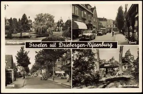 Postkaart Driebergen-Rijsenburg 4 Bild Traaij, De Paddestoel 1956