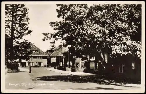 Postkaart Hengelo Prof. Lorentzstraat. 1961