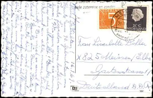 Postkaart Hengelo de Markt 1969