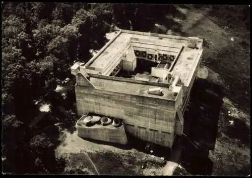 CPA Éveux Luftbild Kloster Sainte-Marie de La Tourette 1962