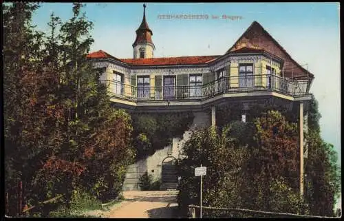 Ansichtskarte Bregenz GEBHARDSBERG 1913