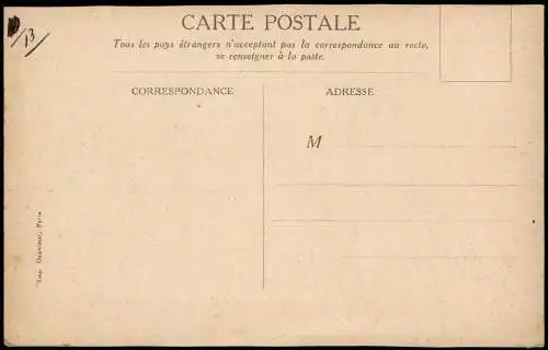 CPA .Frankreich MESSAGERIES MARITIMES 1922