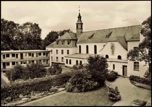 Ansichtskarte Herstelle-Beverungen Benediktinerinnenabtei v. HI. Kreuz 1961