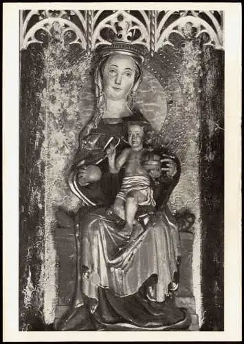 Guttstadt (Ostpreußen) Dobre Miasto  Pfarrkirche (Ausschnitt) Flügelaltar 1965