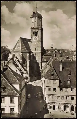 Ansichtskarte Memmingen Stadtteilansicht, Panorama Stadt-Ansicht 1956