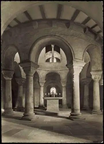 Ansichtskarte Fulda Michaeliskirche - Innenansicht 1961