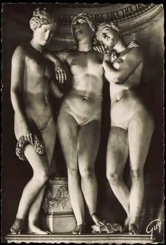 Versailles Le musée. « Les trois grâces », de J. Pradier 1962