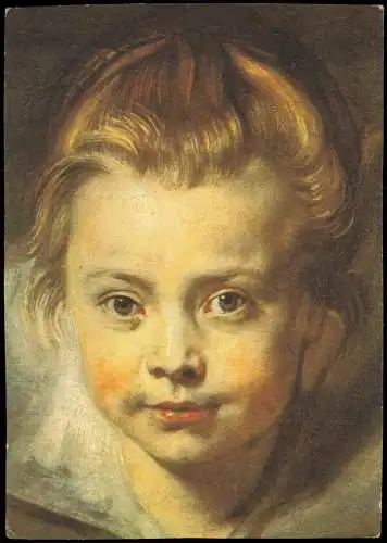 Künstlerkarte Peter Paul Rubens (1577-1640): Kinderköpfchen 1950