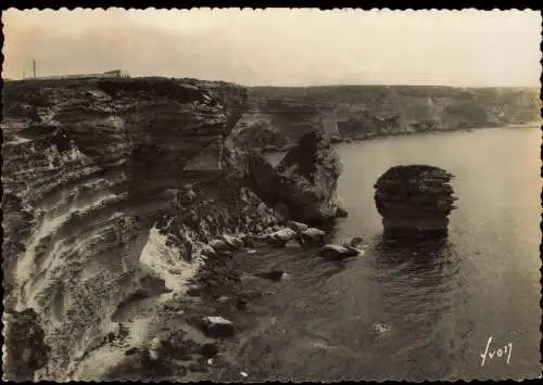 CPA .Frankreich Le grain de sable BONIFACIO Korsika Corse 1952