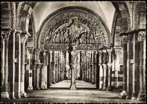 CPA Vézelay Eglise Abbatiale de la Madeleine (XIIe s.) 1959