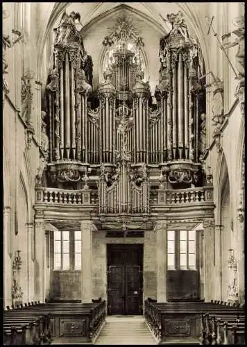 Ansichtskarte Salem Münster, Innenansicht, Orgel 1960