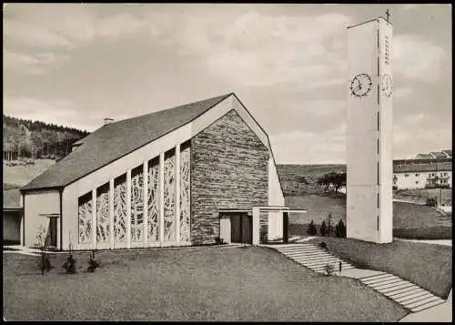 Ansichtskarte Sigmaringen St. Fidelis Architekt: Erzb. Bauamt Konstanz 1961