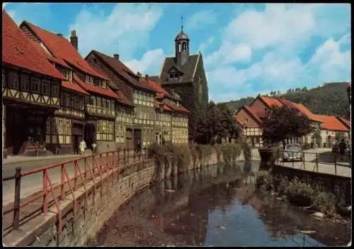 Ansichtskarte Bad Salzdetfurth Stadtpartie VW Käfer 1964