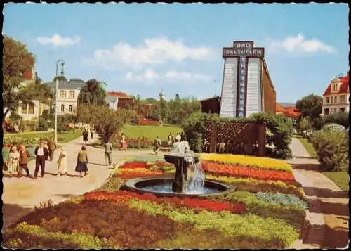 Ansichtskarte Bad Salzuflen Am Gradierwerk 1959