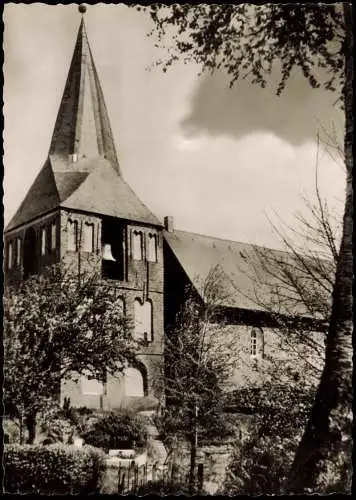 Ansichtskarte Sande Ev. Kirche 1961