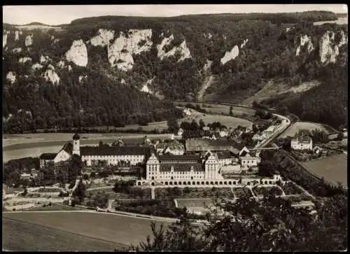 Ansichtskarte Beuron Benediktiner-Erzabtei von Westen 1968