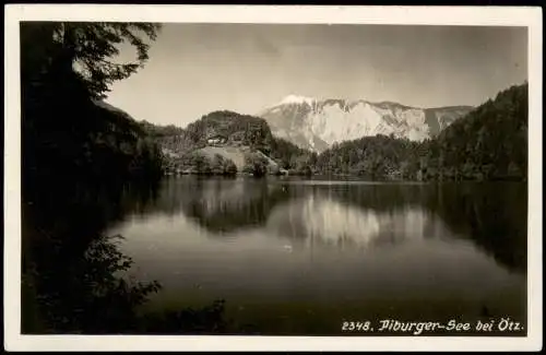 Ansichtskarte Piburg-Oetz Ötz Tirol Piburger-See  Österreich 1940