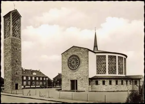 Ansichtskarte Soest St. Bruno-Kirche 1960