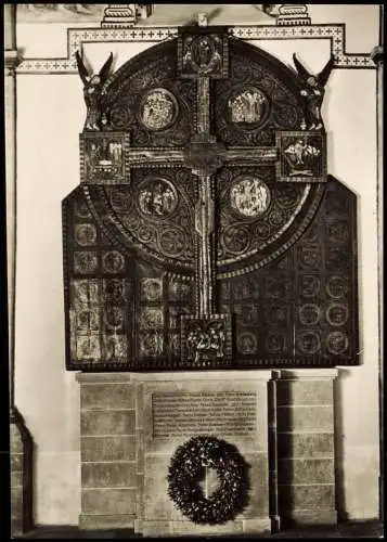 Soest EVANG. PFARRKIRCHE MARIA ZUR HÖHE Scheibenkreuz vom Ende des 13. JH. 1960