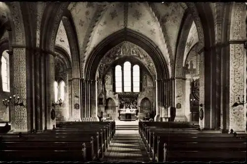 Ansichtskarte Soest Hohnekirche Innenansicht 1959