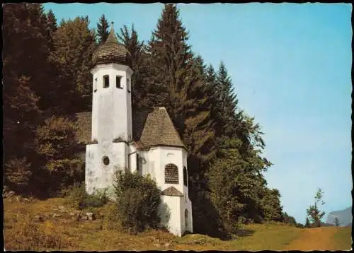.Tirol Ölbergkapelle bei Sachrang, am Wildbichl, bei Niederndorf, Tirol 1970