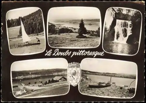 CPA .Frankreich Le DOUBS PITTORESQUE Le Lac de St-Point 1973