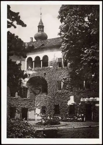 Postcard Mährisch Schönberg Šumperk Schloss (Castle) 1960