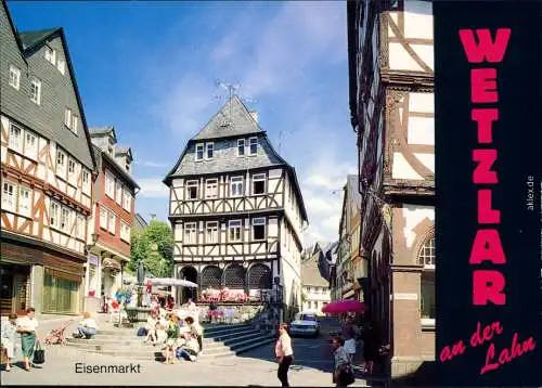 Ansichtskarte Wetzlar Eisenmarkt 1980