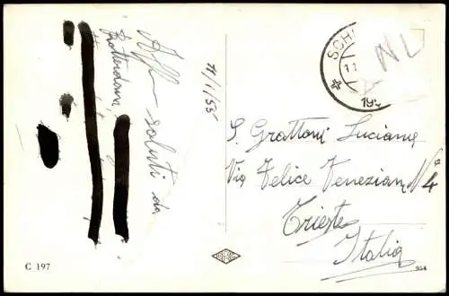 Postkaart Rotterdam Rotterdam 5 Bild Maastunnel Bus Rolltreppen 1955