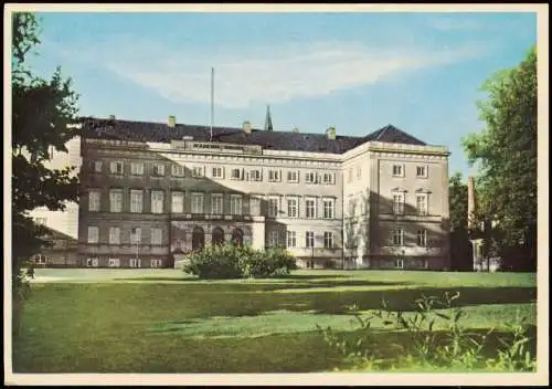 Postcard Sorø Soro Danmark Akademi. 1965