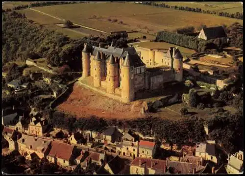 .Frankreich LE CHATEAU DE LUYNES (Luftaufnahme Schloss, Castle) 1963