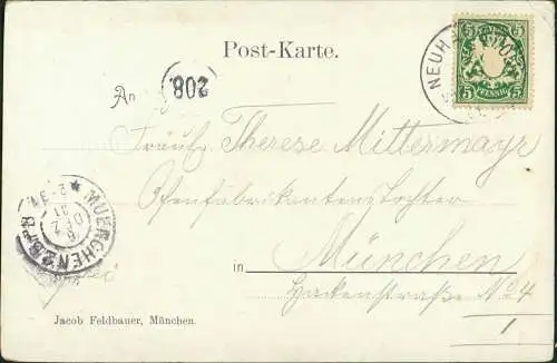 Ansichtskarte Grafenwöhr Mehrbild: Josephstal 1901