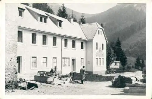 Haus (Steiermark) Jubiläumskarte Handlalmhaus Prebichl,  Naturfreundehaus 1950
