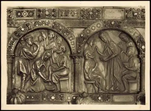 Marburg an der Lahn Elisabethkirche, Sakristei. Elisabethschrein (1236-49), 1961