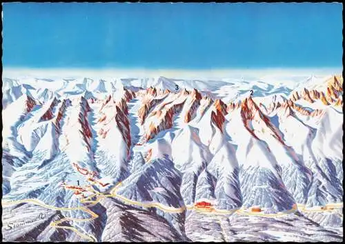 Tschirmer See Vysoké Tatry Štrbské Pleso (Csorbató) Landkarten AK CSSR   1986