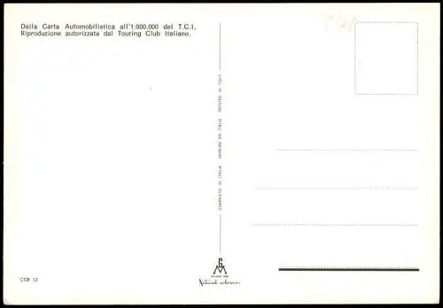 Cartoline Cortina d´Ampezzo Landkarten und Mehrbild Ansichtskarte 1978
