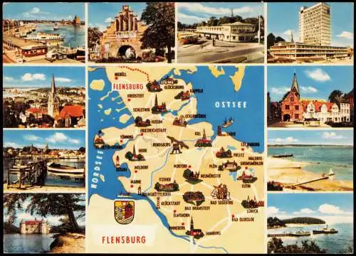 Ansichtskarte Schleswig Holstein Mehrbild u. Landkarten Ansichtskarte 1972