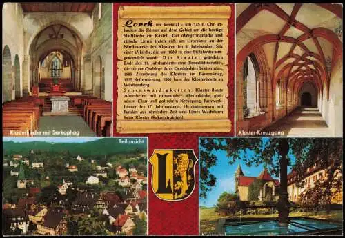 Ansichtskarte Lorch Stadtteilansichten - Chronikkarte 1989