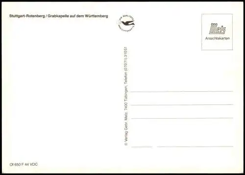 Ansichtskarte Rotenberg-Stuttgart Stadtteilansichten - Chronikkarte 1986