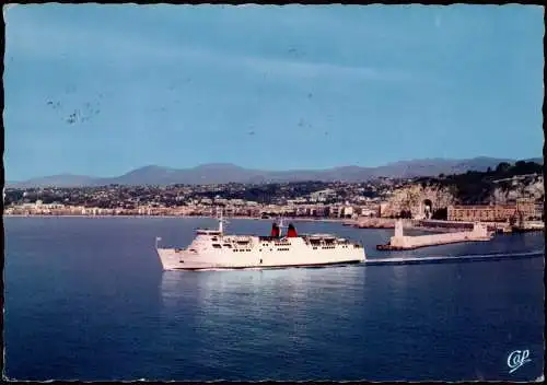 CPA Nizza Nice Hafen, Fahrgastschiff 1967