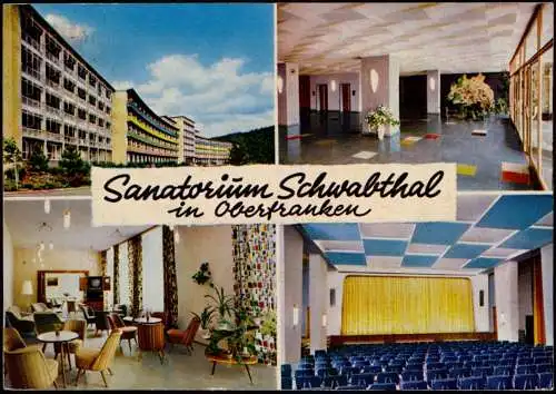 Bad Staffelstein 4 Bild Sanatorium Schwabthal in Oberfranken 1964