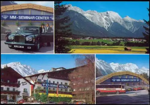 Ansichtskarte Obsteig Mehrbild Seminarcenter Rolls Royce - Tirol 1985