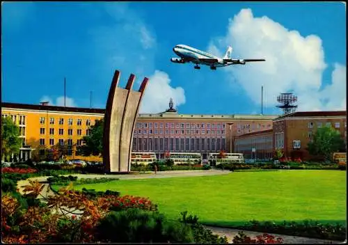 Ansichtskarte Tempelhof-Berlin Flughafen Tempelhof 1969
