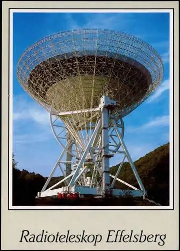 Ansichtskarte Effelsberg-Bad Münstereifel Radioteleskop 1994